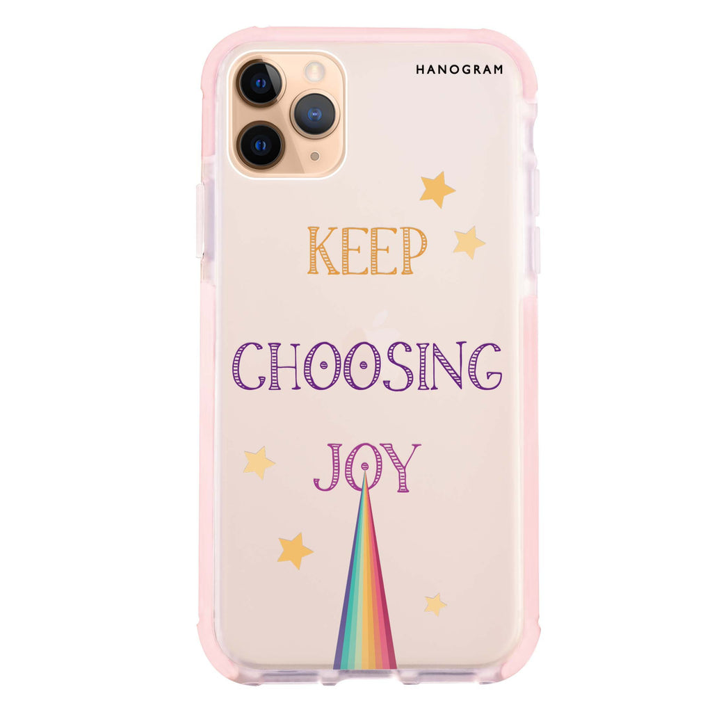 Keep choosing joy iPhone 11 Pro Max 吸震防摔保護殼