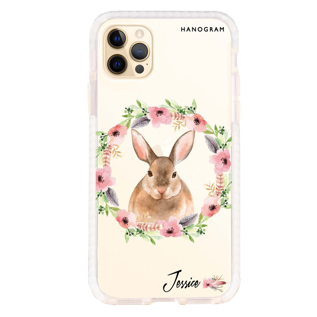 Floral Rabbit iPhone 13 Pro Max 吸震防摔保護殼2.0
