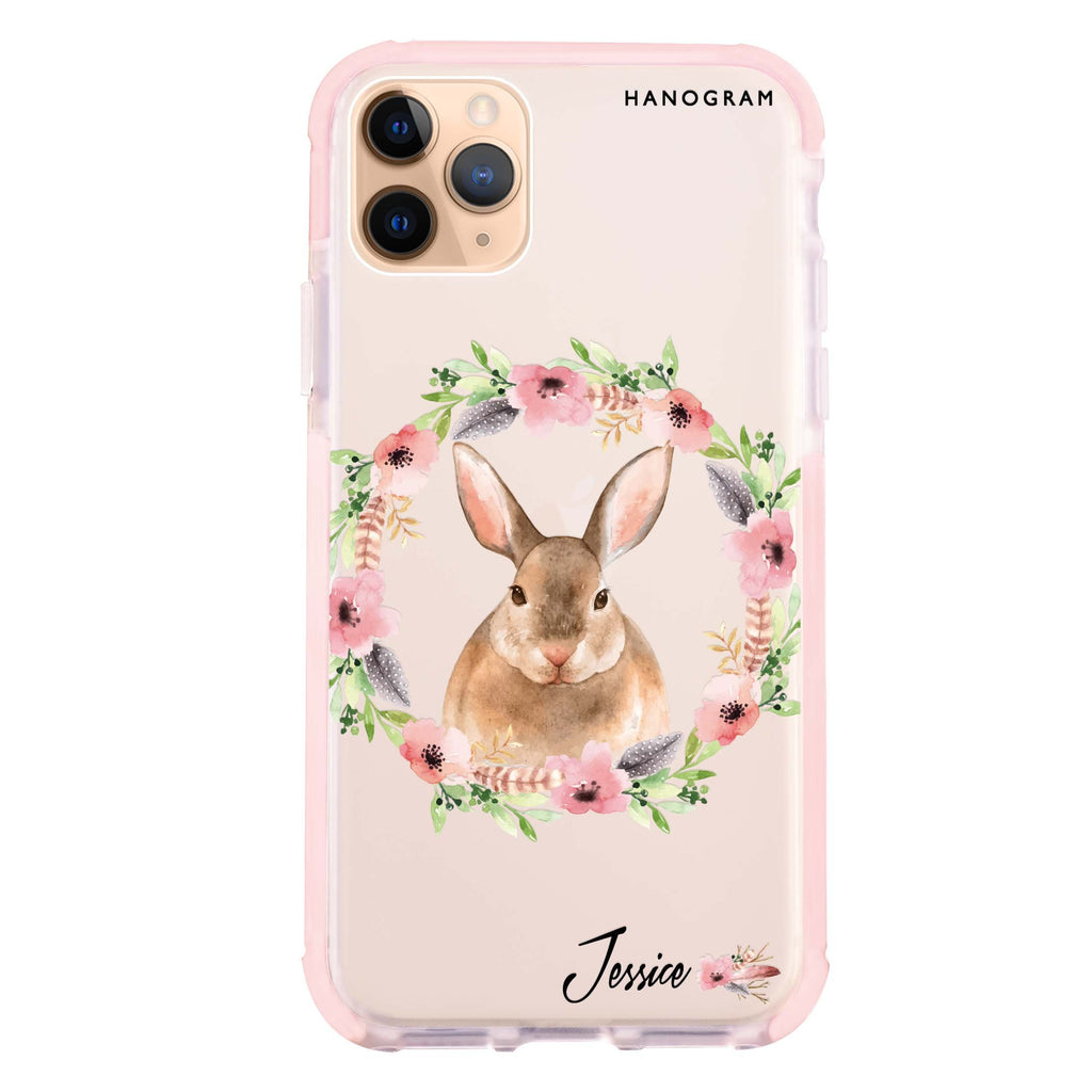 Floral Rabbit iPhone 11 Pro Max 吸震防摔保護殼