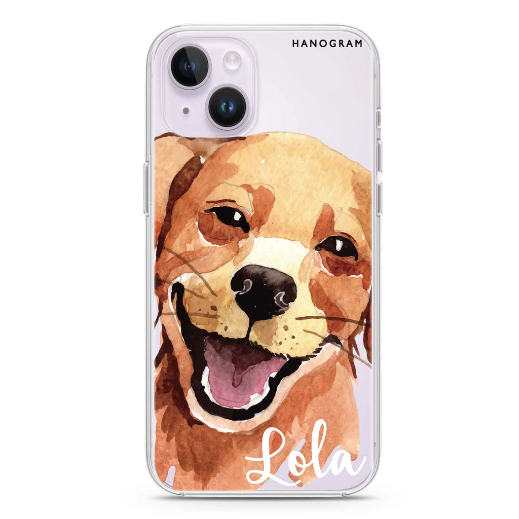 Golden Retriever iPhone 14 水晶透明保護殼
