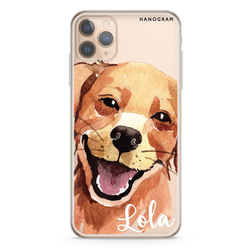 Golden Retriever iPhone 11 Pro Max 水晶透明保護殼