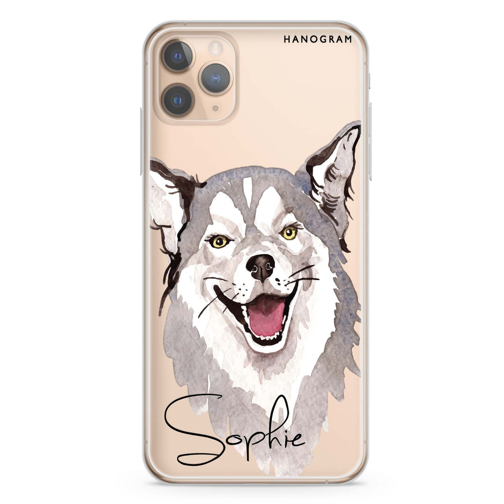 Border Collie iPhone 11 Pro 水晶透明保護殼