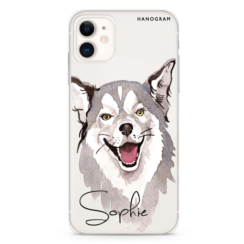 Border Collie iPhone 11 水晶透明保護殼
