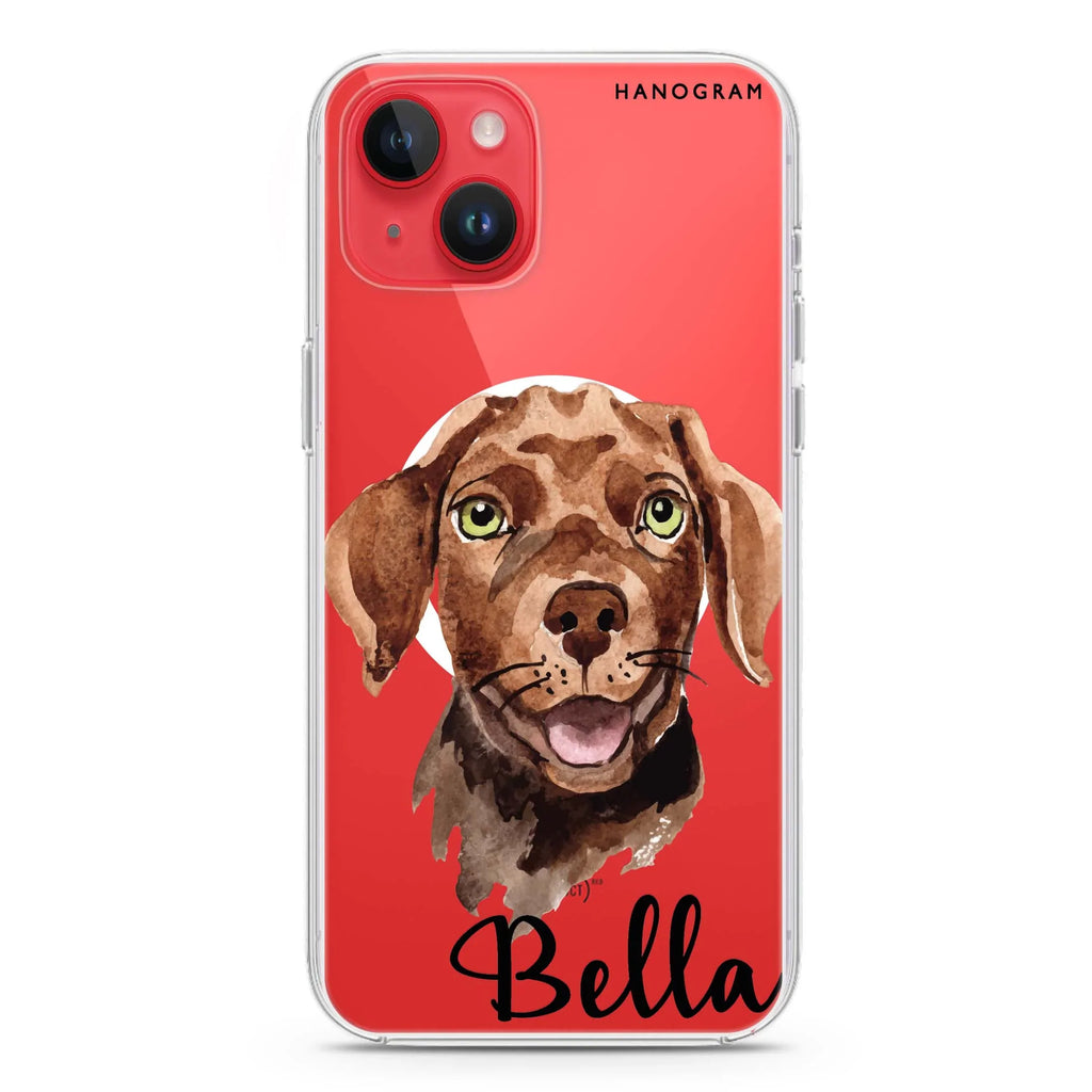 Dachshund iPhone 14 Magsafe 兼容水晶透明保護殼