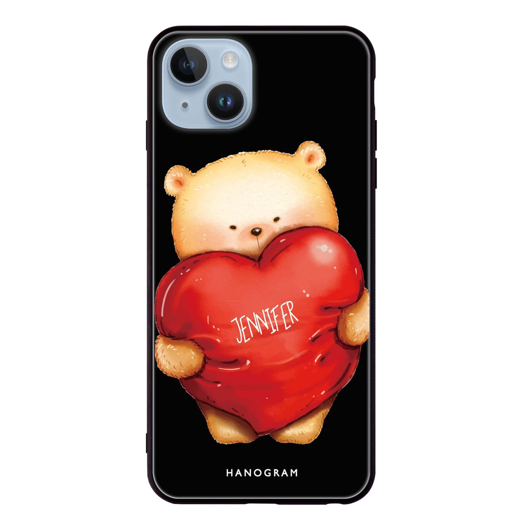 Bear Hug iPhone 13 Mini 超薄強化玻璃殻