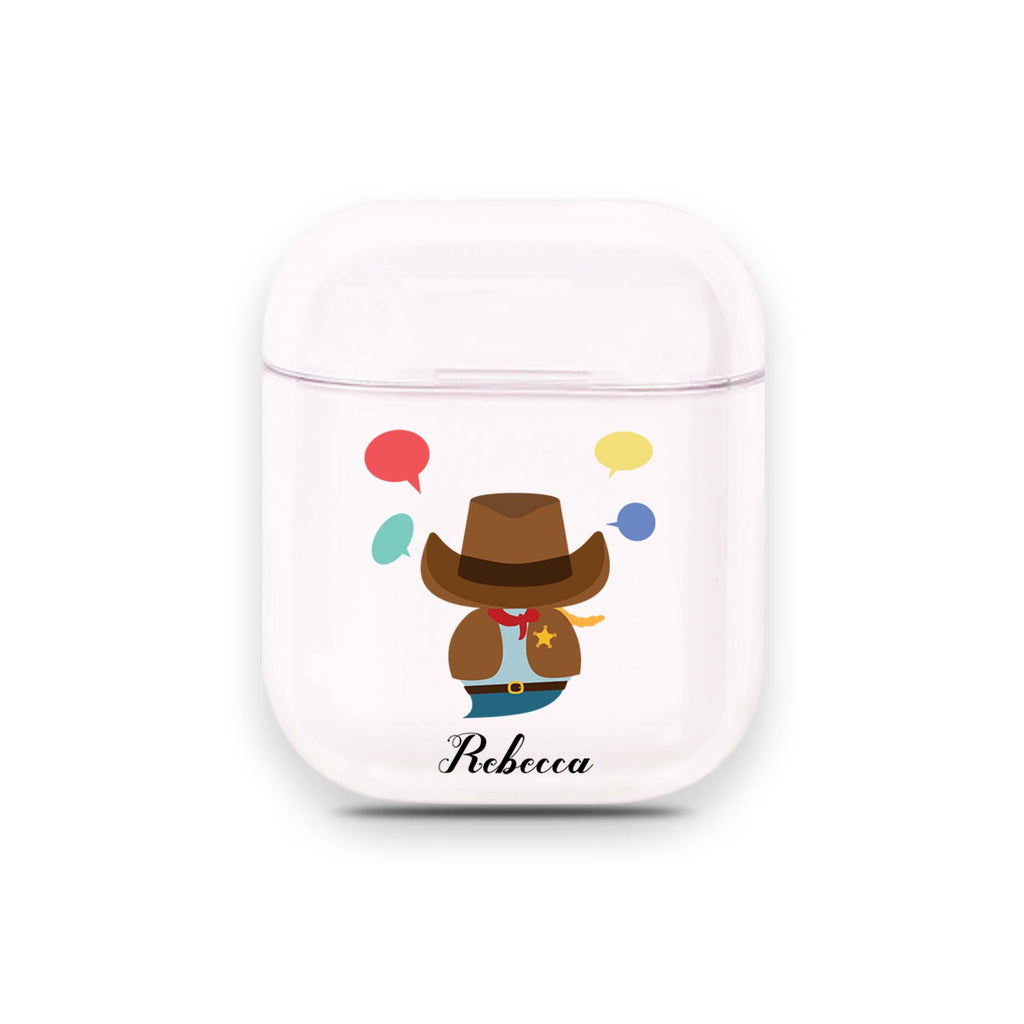 Us Culture Clothing Airpods 透明保護殻