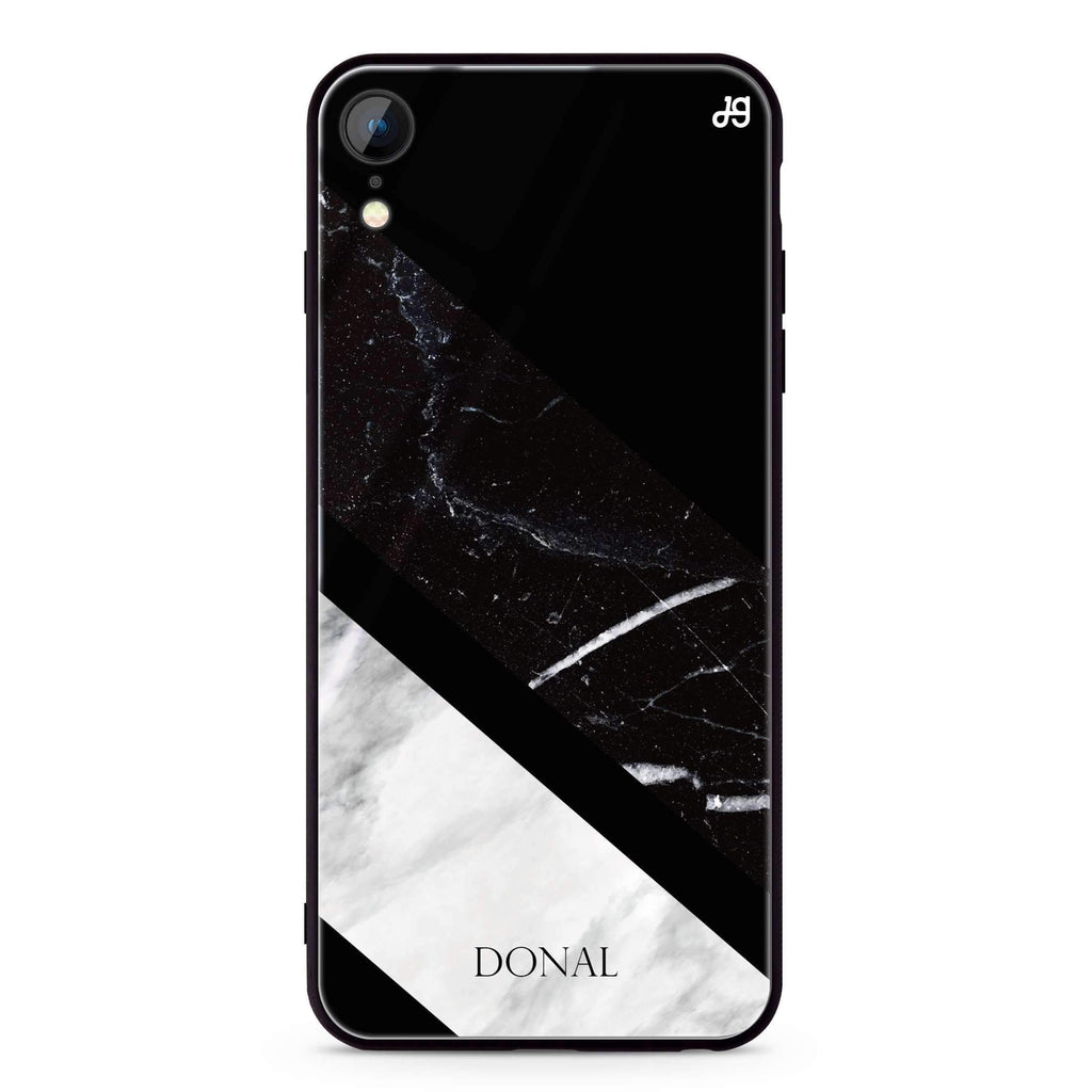 B & W iPhone XR 超薄強化玻璃殻
