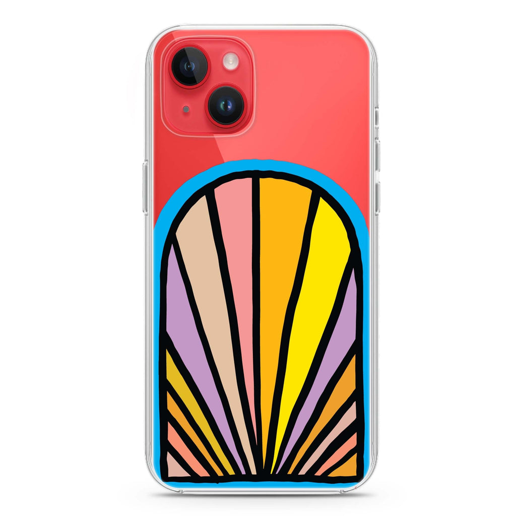 Lucky Rainbow iPhone 14 plus 水晶透明保護殼