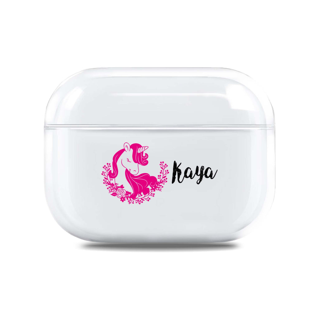 Pink Unicorn AirPods Pro 透明保護殻