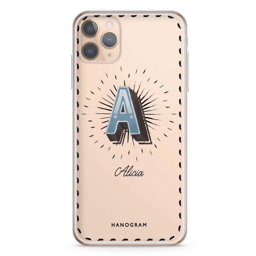 Artistic Monogram III iPhone 11 Pro Max 水晶透明保護殼