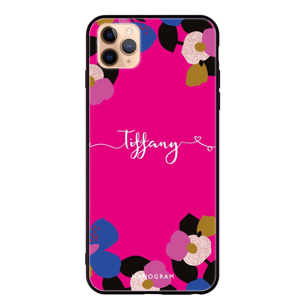 Floral POP II iPhone 11 Pro Max 超薄強化玻璃殻