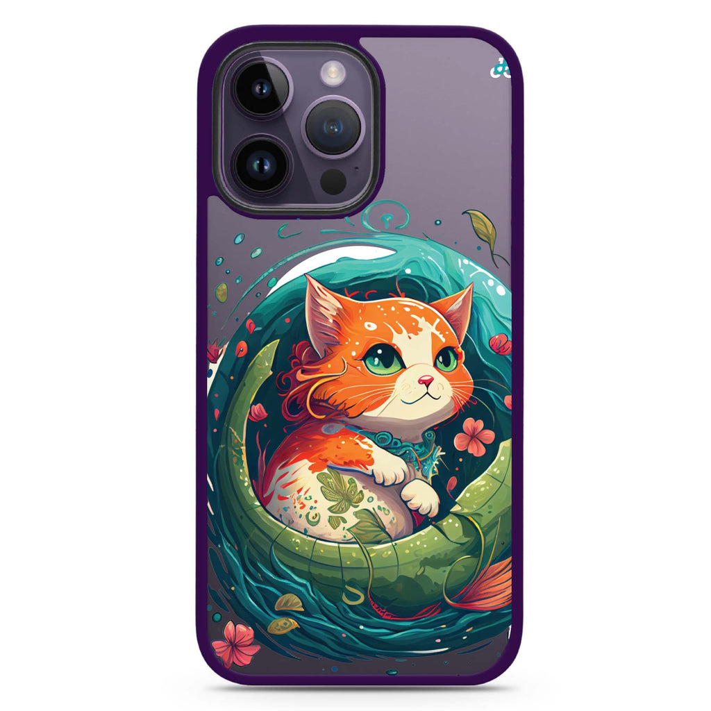 Mermaid Cat Magsafe 兼容防衝擊保護殼