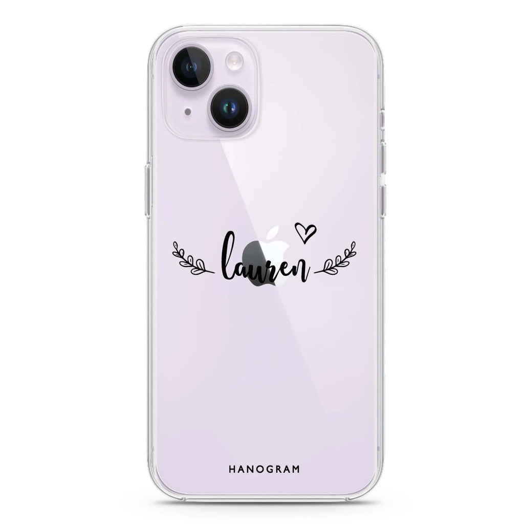 Sleek iPhone 14 plus 水晶透明保護殼