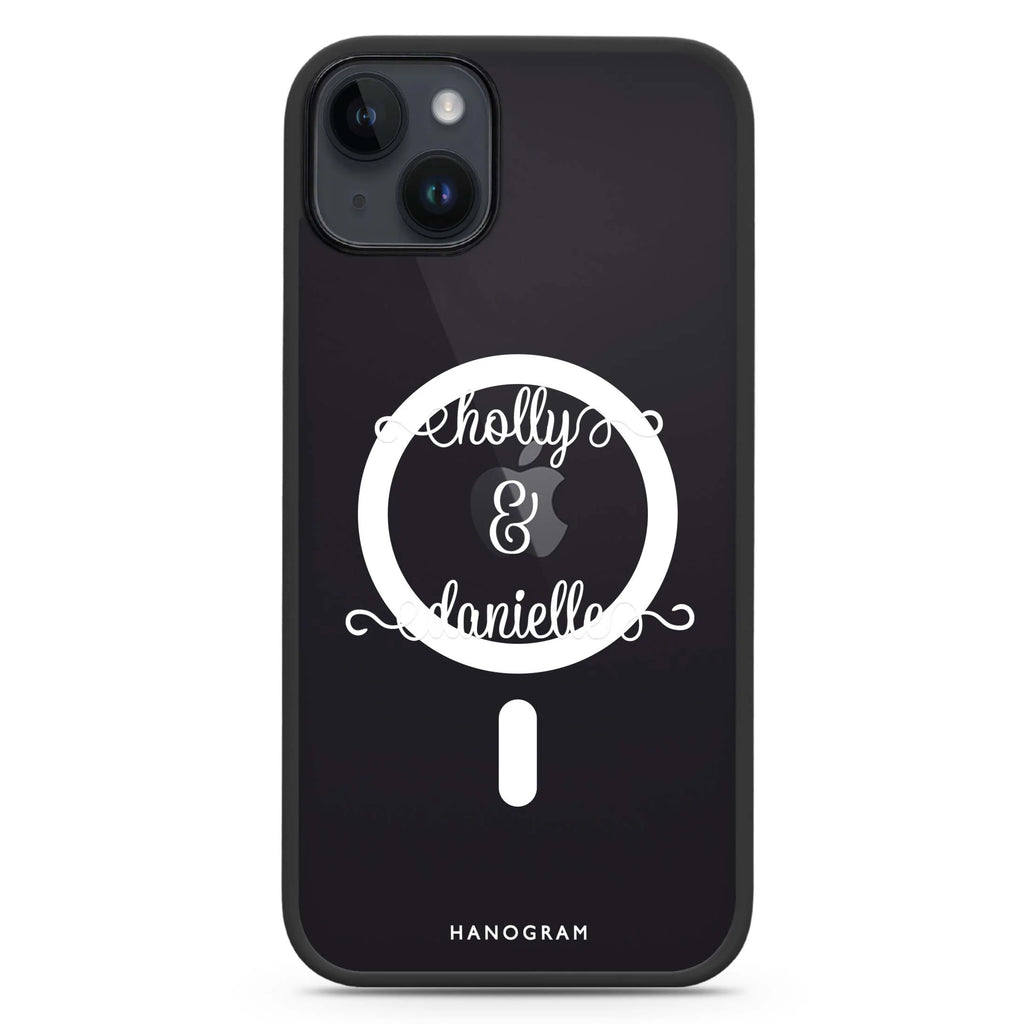 Our Cursive Handwritten iPhone 14 Plus Magsafe 兼容防衝擊保護殼