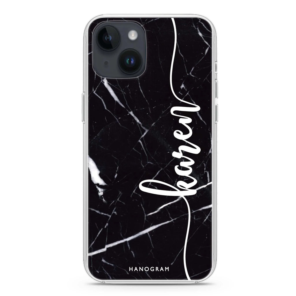 Vertical Handwritten II iPhone 14 Magsafe 兼容水晶透明保護殼