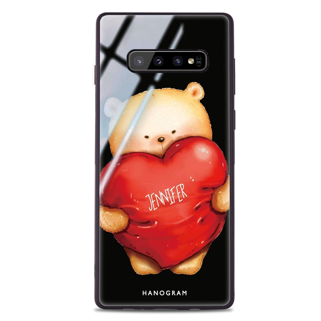 Bear Hug Samsung S10 Plus 超薄強化玻璃殻