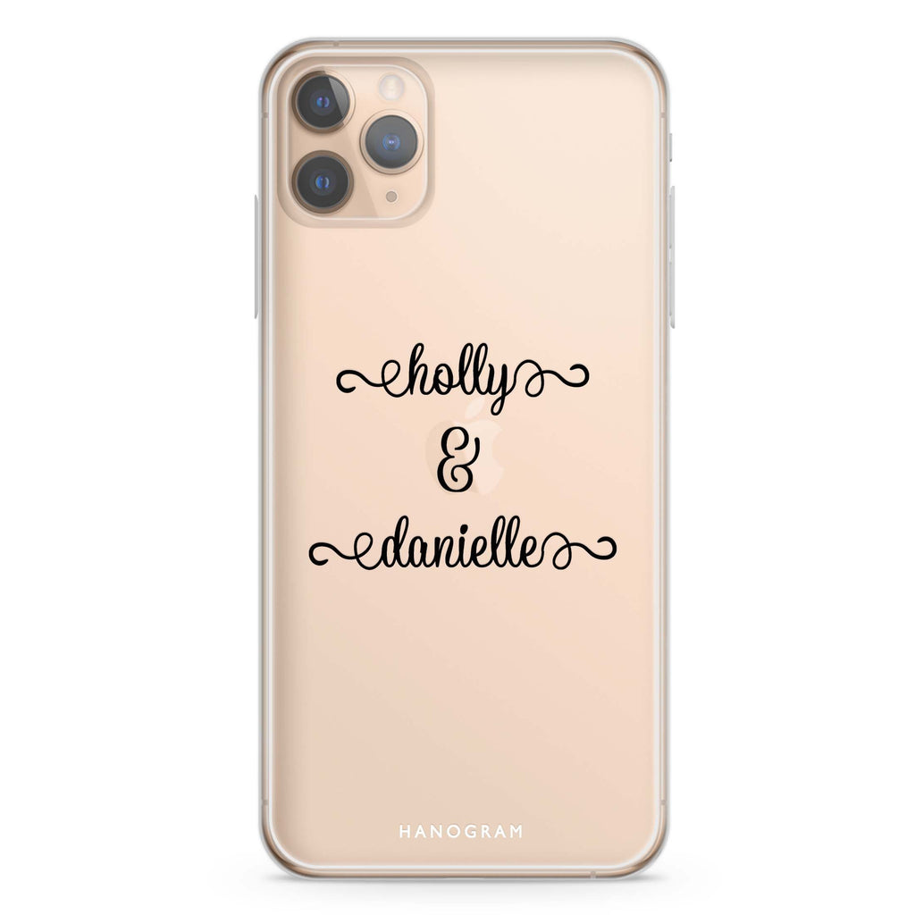 Our Cursive Handwritten iPhone 11 Pro Max 水晶透明保護殼