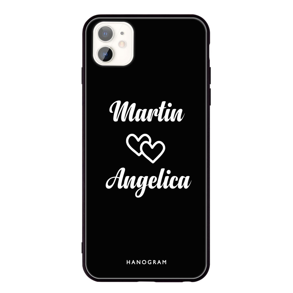 I Love You iPhone 11 超薄強化玻璃殻