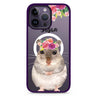 Floral and Hamster Magsafe 兼容防衝擊保護殼