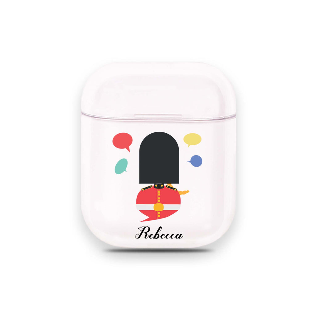 UK Culture Clothing Airpods 透明保護殻