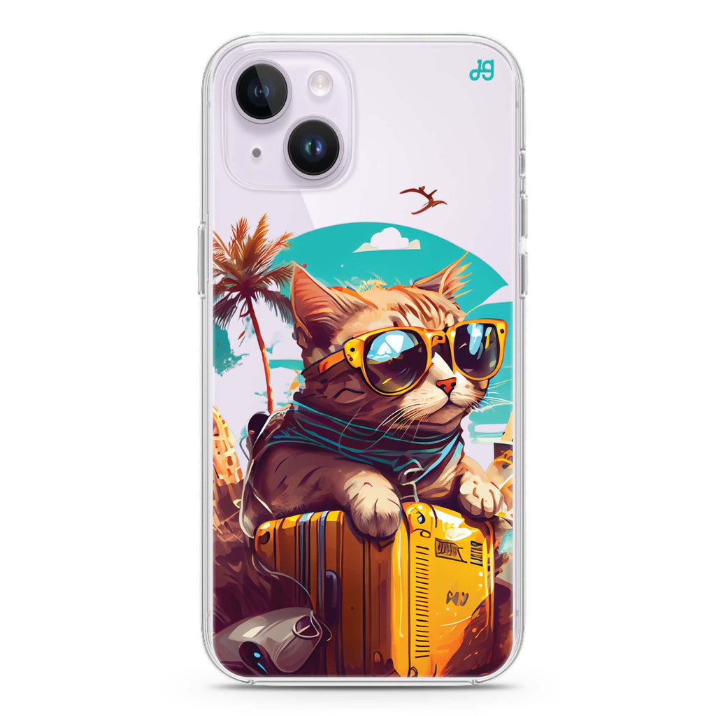 Travel Cat iPhone 14 Plus 水晶透明保護殼