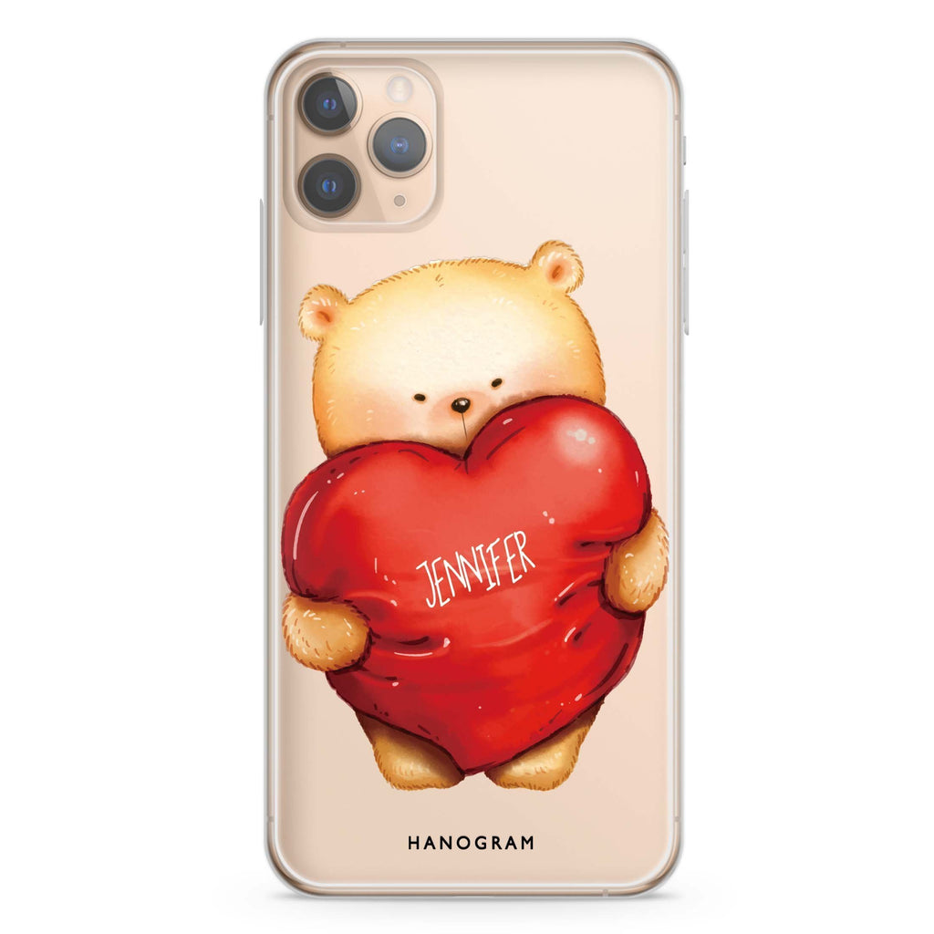 Bear Hug iPhone 11 Pro Max 水晶透明保護殼