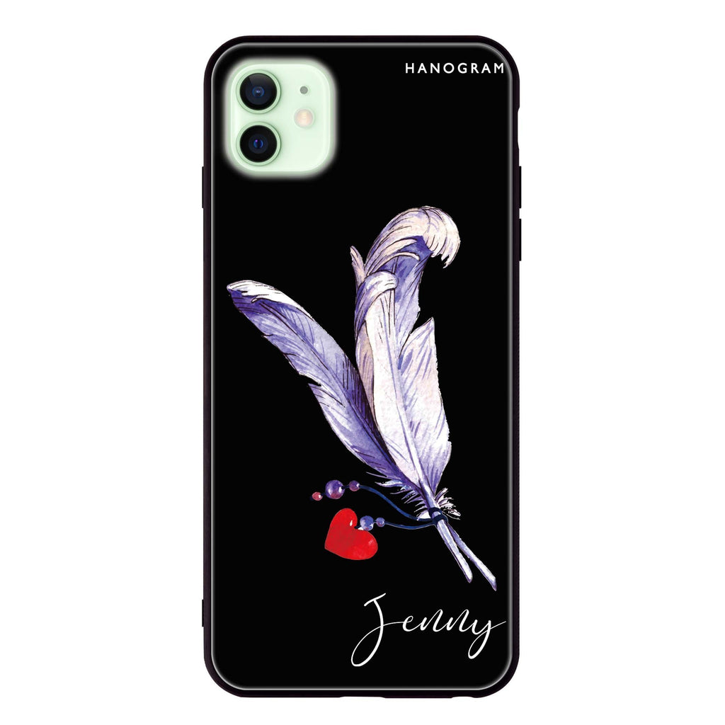 Feather Love iPhone 12 mini 超薄強化玻璃殻