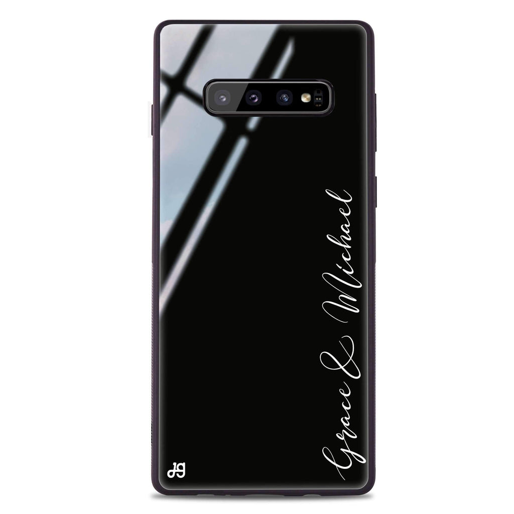 Handwritten You And Me Samsung S10 Plus 超薄強化玻璃殻