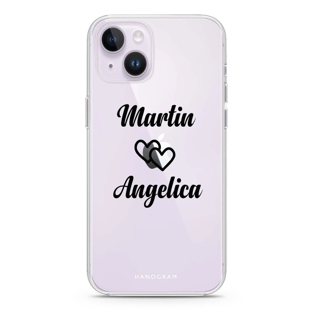 I Love You iPhone 14 plus 水晶透明保護殼
