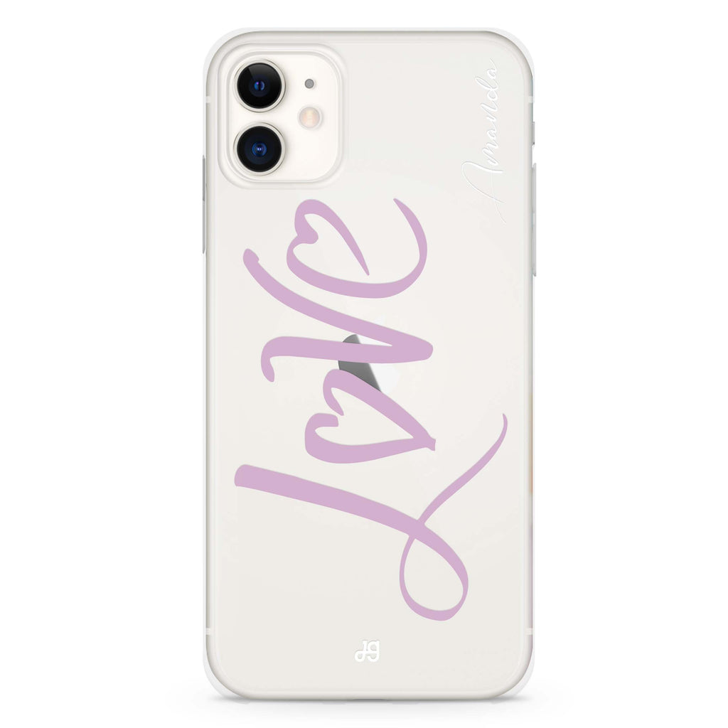 Love & Love iPhone 11 水晶透明保護殼