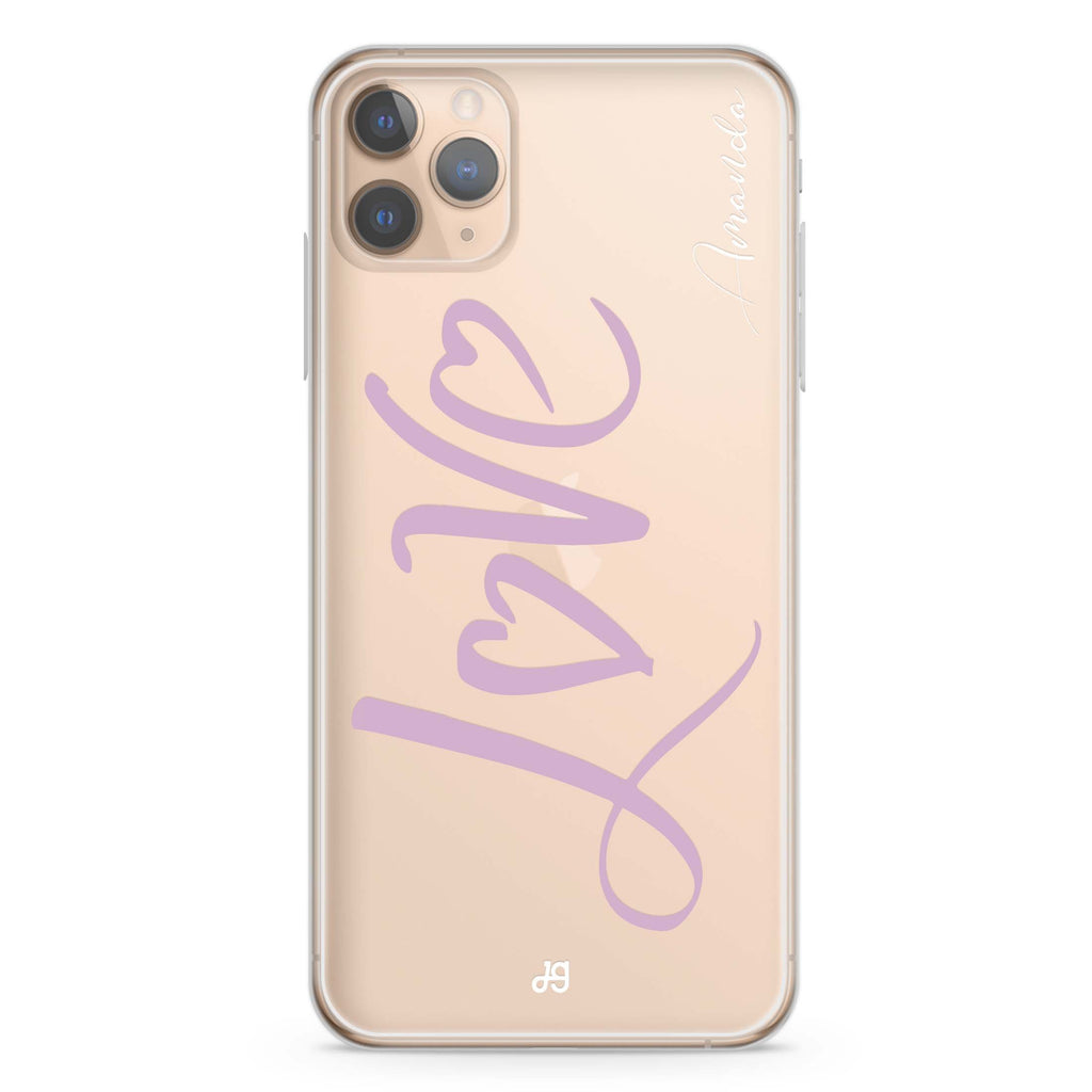Love & Love iPhone 11 Pro 水晶透明保護殼