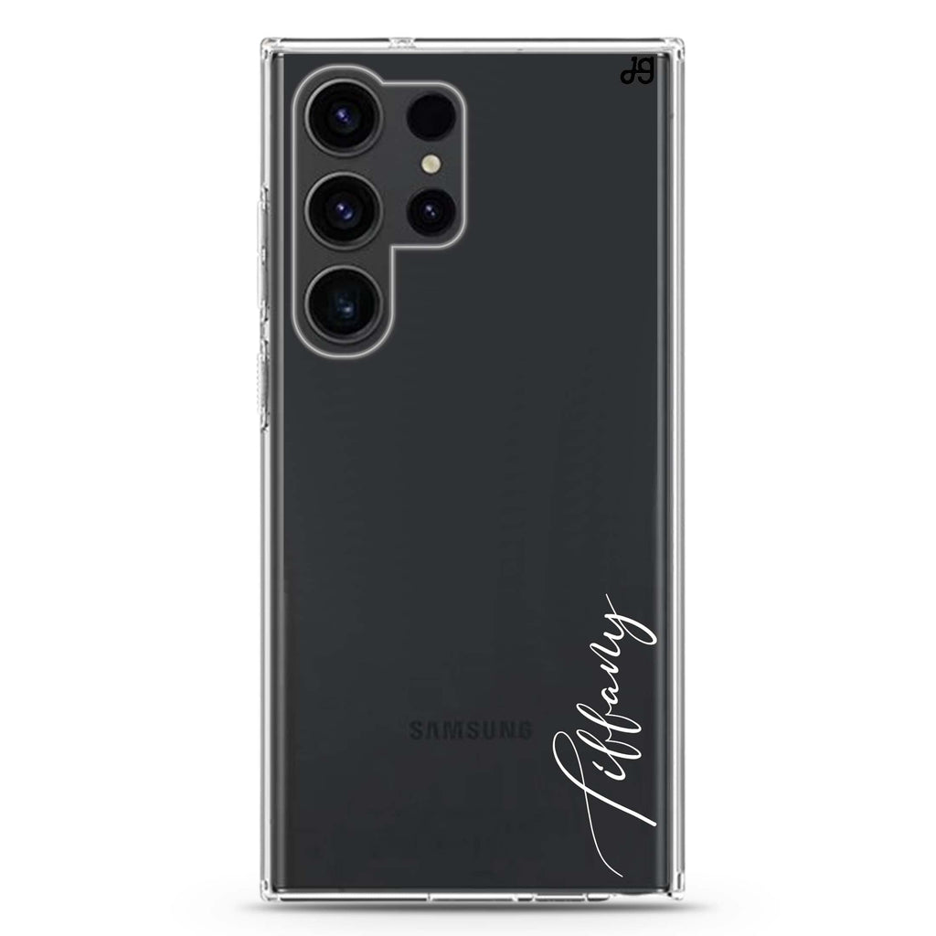 My Love Handwritten II Samsung Galaxy Ultra 可加名字透明保護殼，適用 S26/S25/S24/S23 Ultra，圖1
