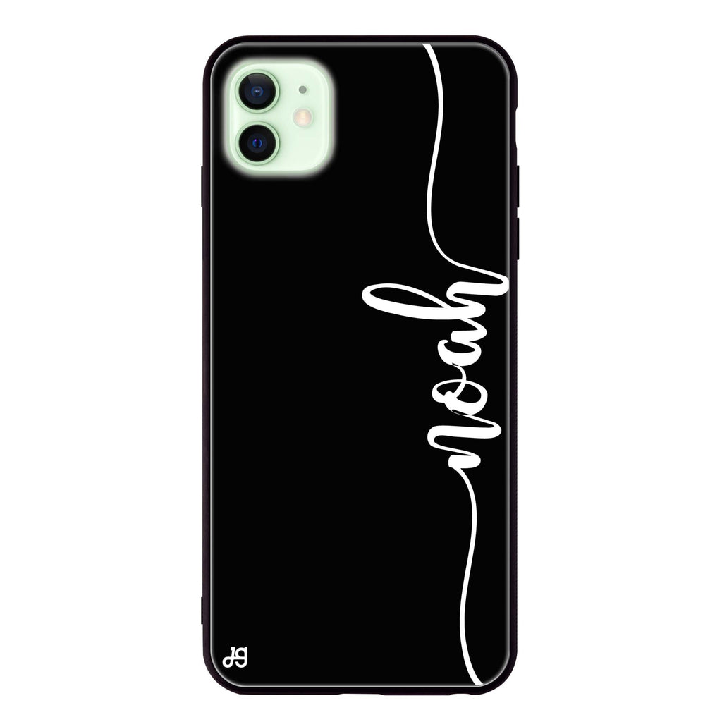 Vertical Script Handwritten iPhone 12 超薄強化玻璃殻