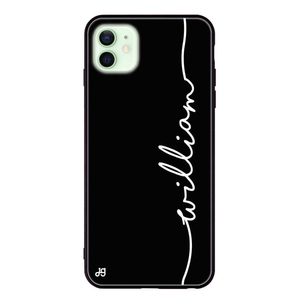 Vertical Handwritten II iPhone 12 mini 超薄強化玻璃殻