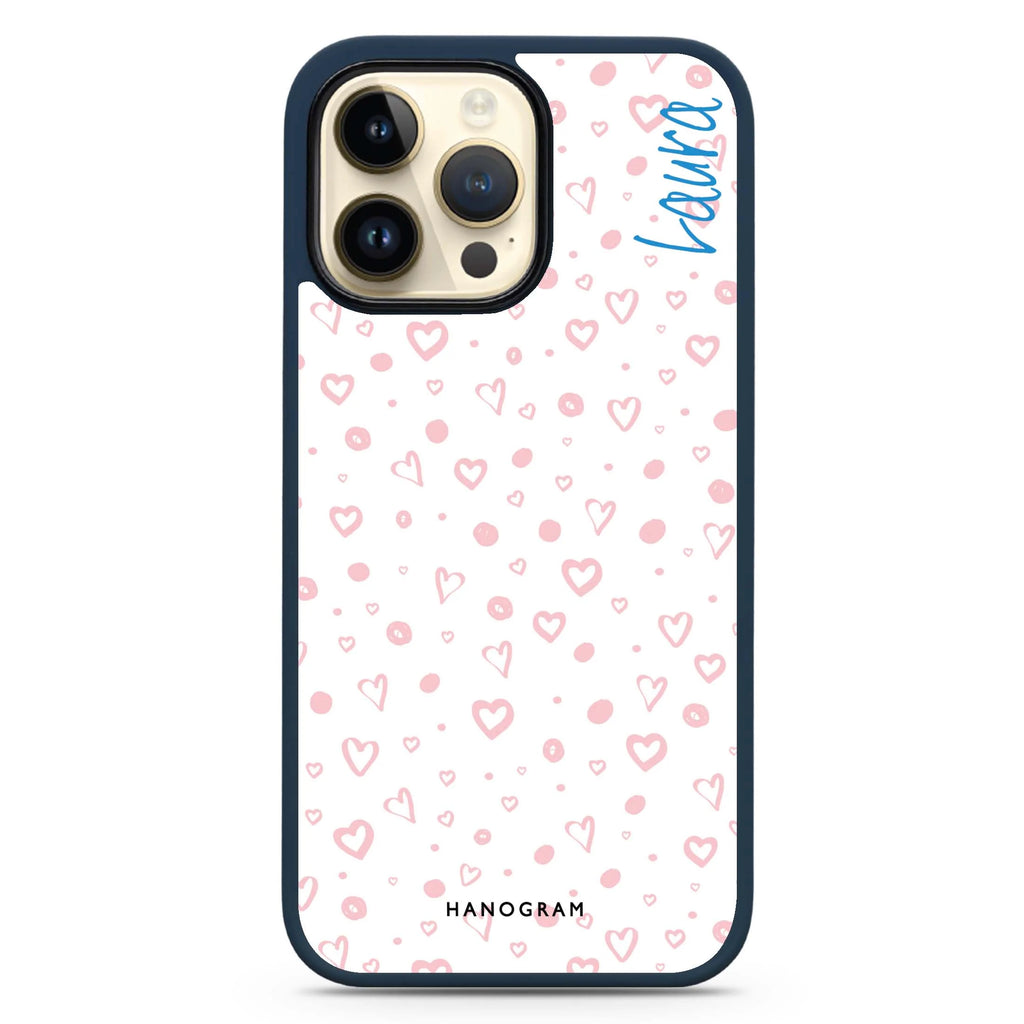 Pinky Hearts Magsafe 兼容防衝擊保護殼