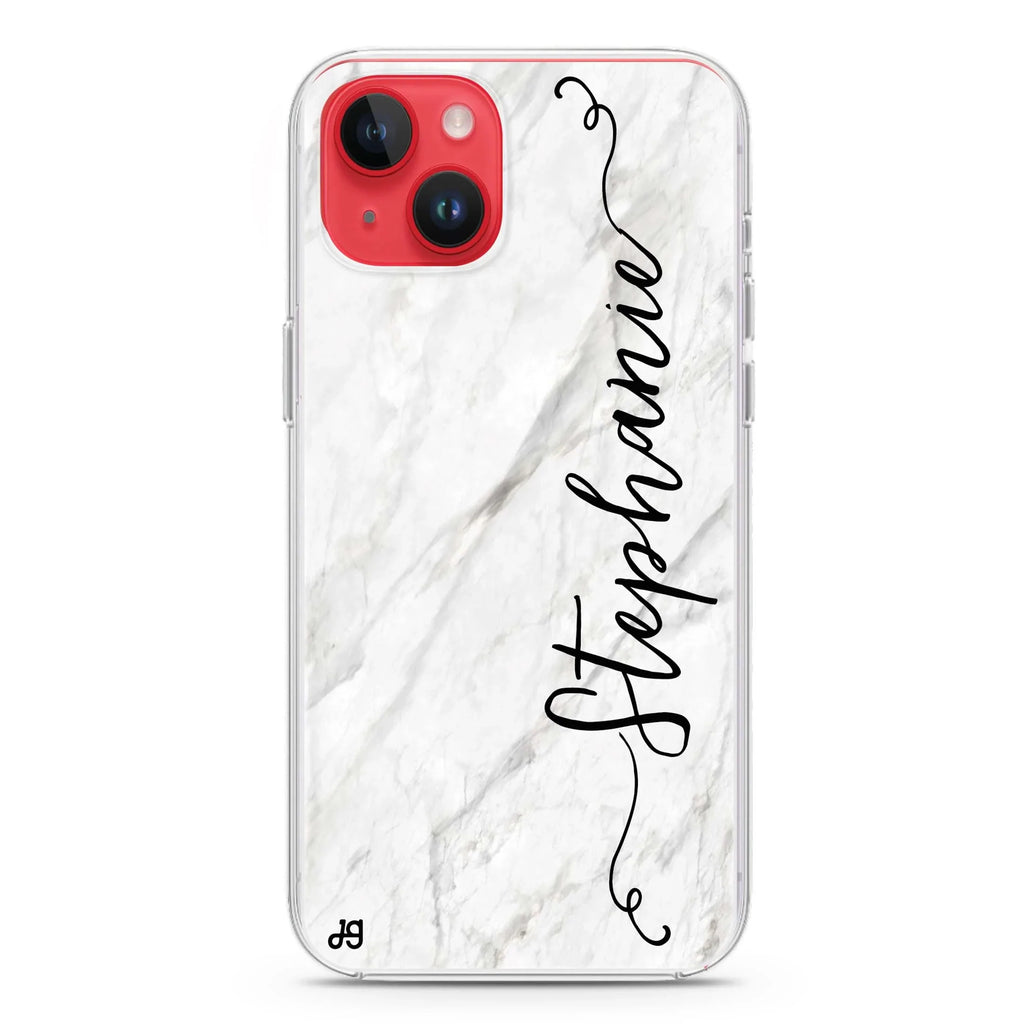 Floral and Bunny iPhone 14 Magsafe 兼容水晶透明保護殼