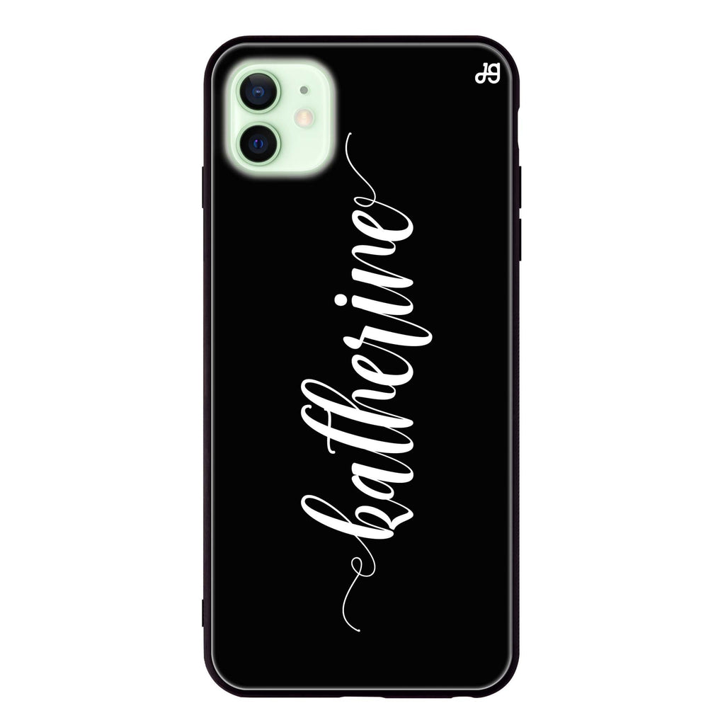 Bold Handwritten iPhone 12 mini 超薄強化玻璃殻