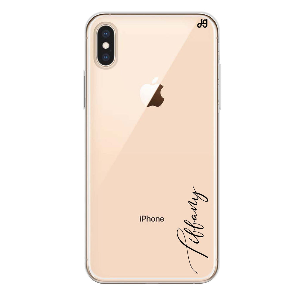 My Love Handwritten II iPhone XS 水晶透明保護殼