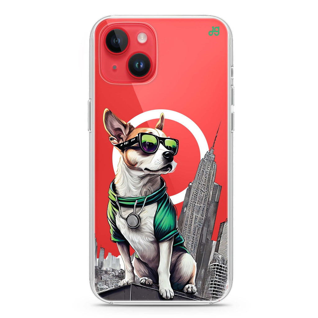 Cool Dog iPhone 14 Plus Magsafe 兼容水晶透明保護殼