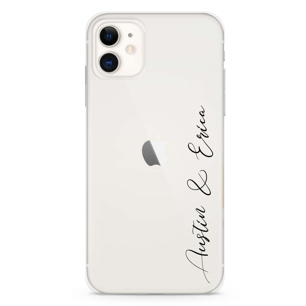 Handwritten You And Me iPhone 11 水晶透明保護殼