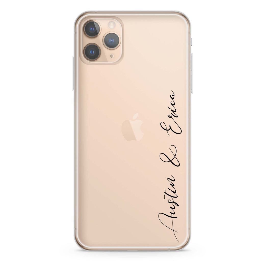 Handwritten You And Me iPhone 11 Pro 水晶透明保護殼