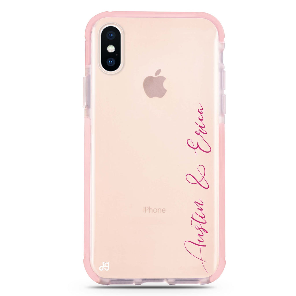 Handwritten You And Me iPhone XS Max 吸震防摔保護殼