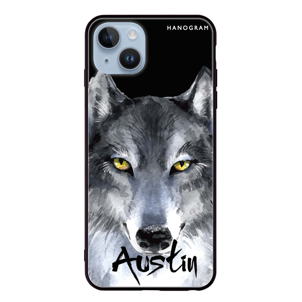 Snow Wolf iPhone 13 超薄強化玻璃殻