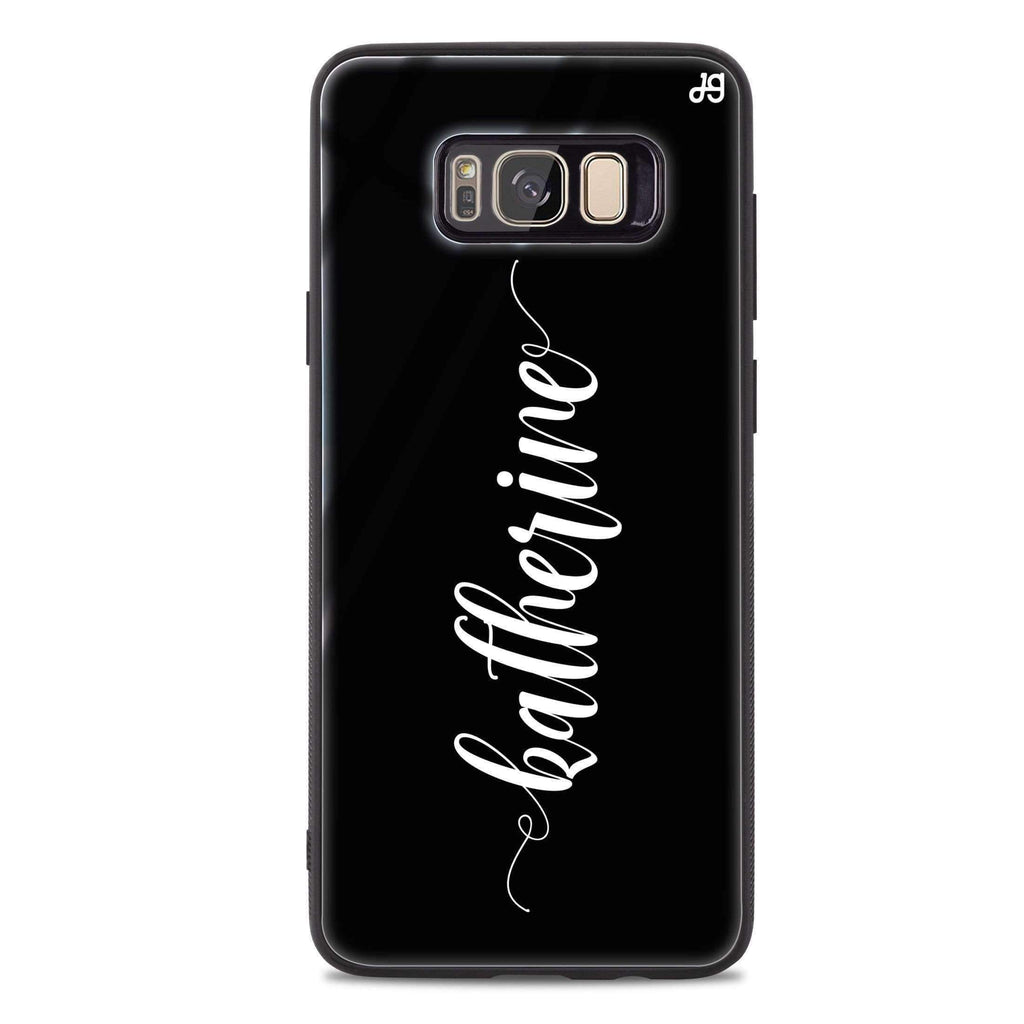 Bold Handwritten Samsung S8 Plus 超薄強化玻璃殻