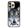 Snow Wolf iPhone 超薄強化玻璃殻
