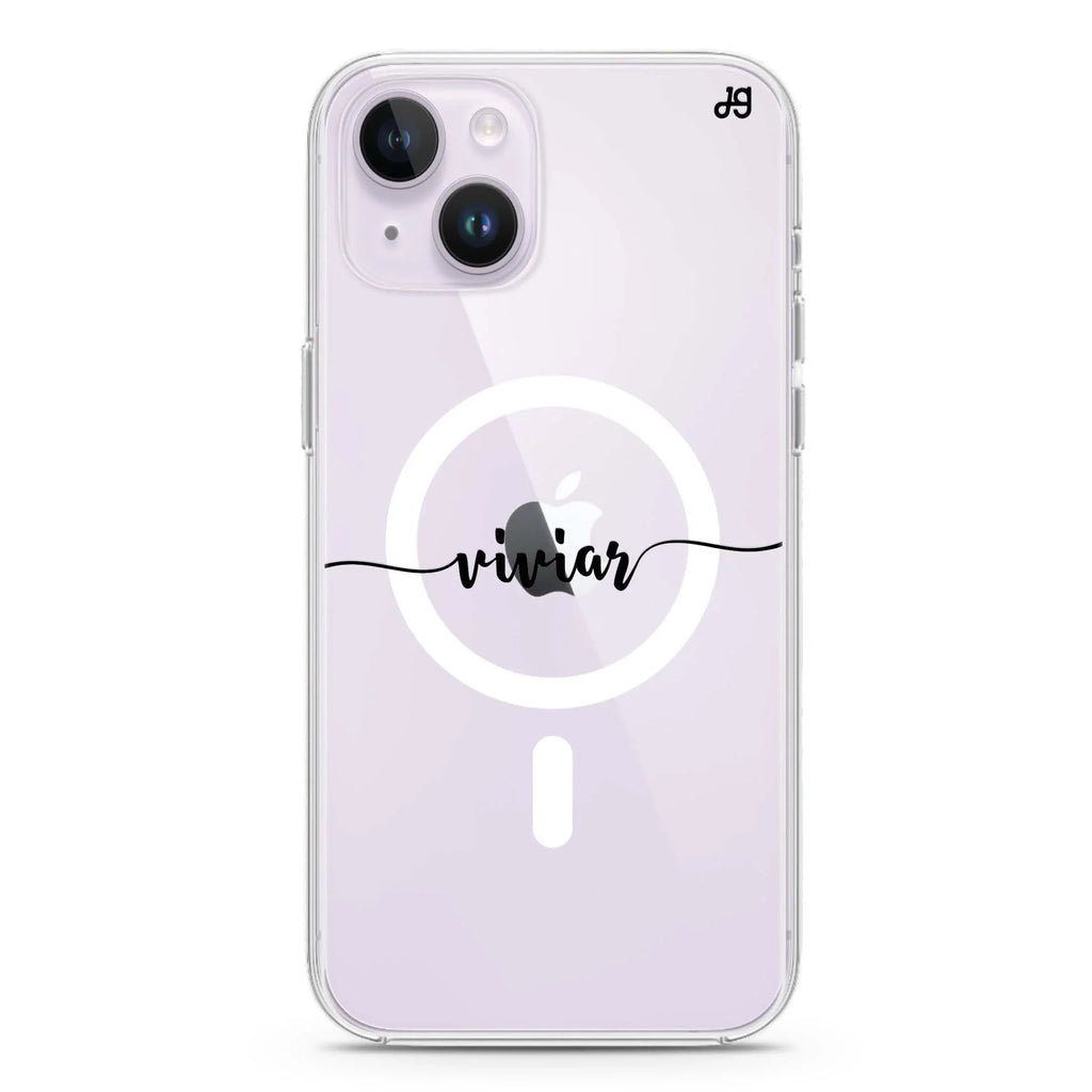 Stand By Me iPhone 14 Magsafe 兼容水晶透明保護殼