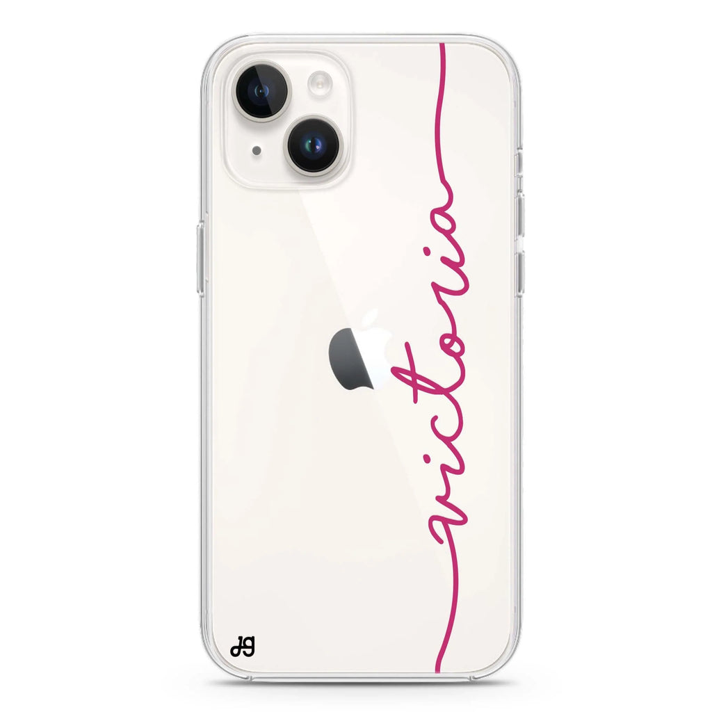 Vertical Handwritten II iPhone 14 plus 水晶透明保護殼