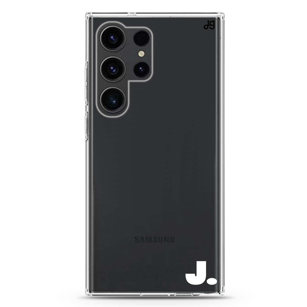 Single Samsung Galaxy Ultra 可加名字透明保護殼，適用 S26/S25/S24/S23 Ultra，圖1