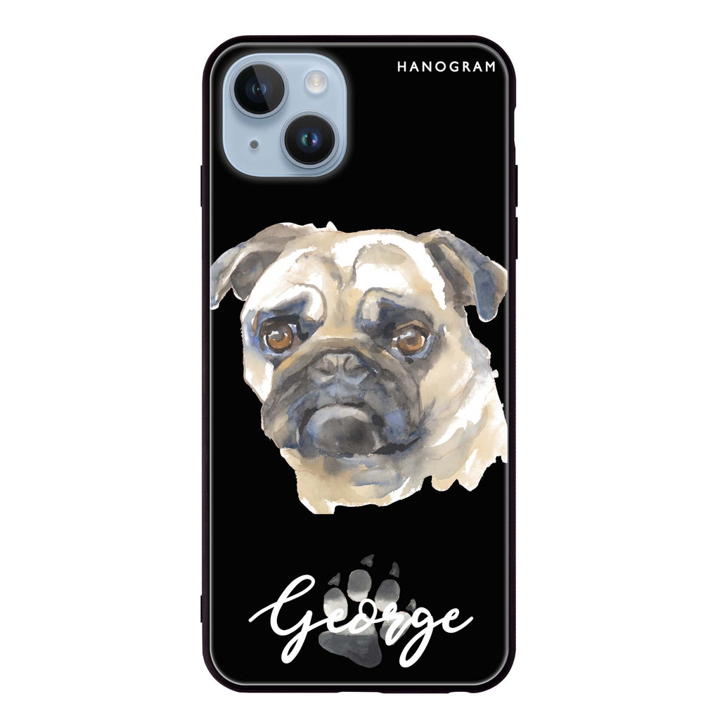 Pug iPhone 13 Mini 超薄強化玻璃殻