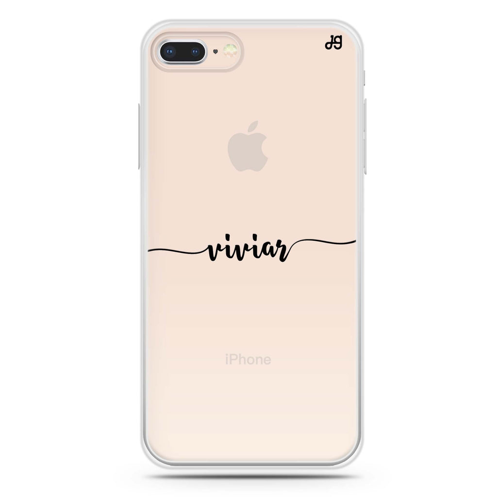 Script Handwritten iPhone 7 Plus 水晶透明保護殼